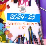 2024/25 School Supplies List