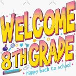 Grade 7 Info – Incoming information for next year’s Grade 8 Class